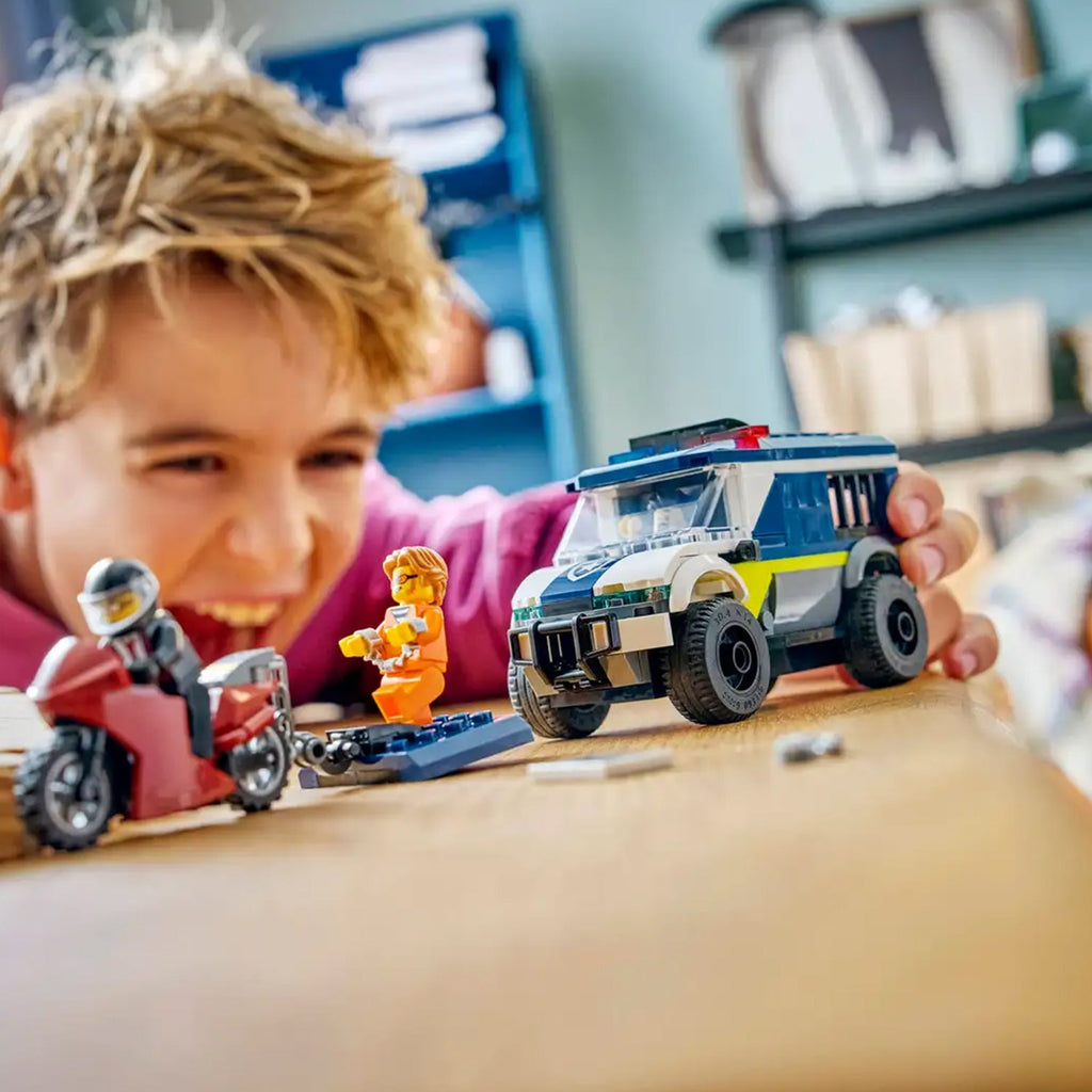 City Police Prisoner Transport Van