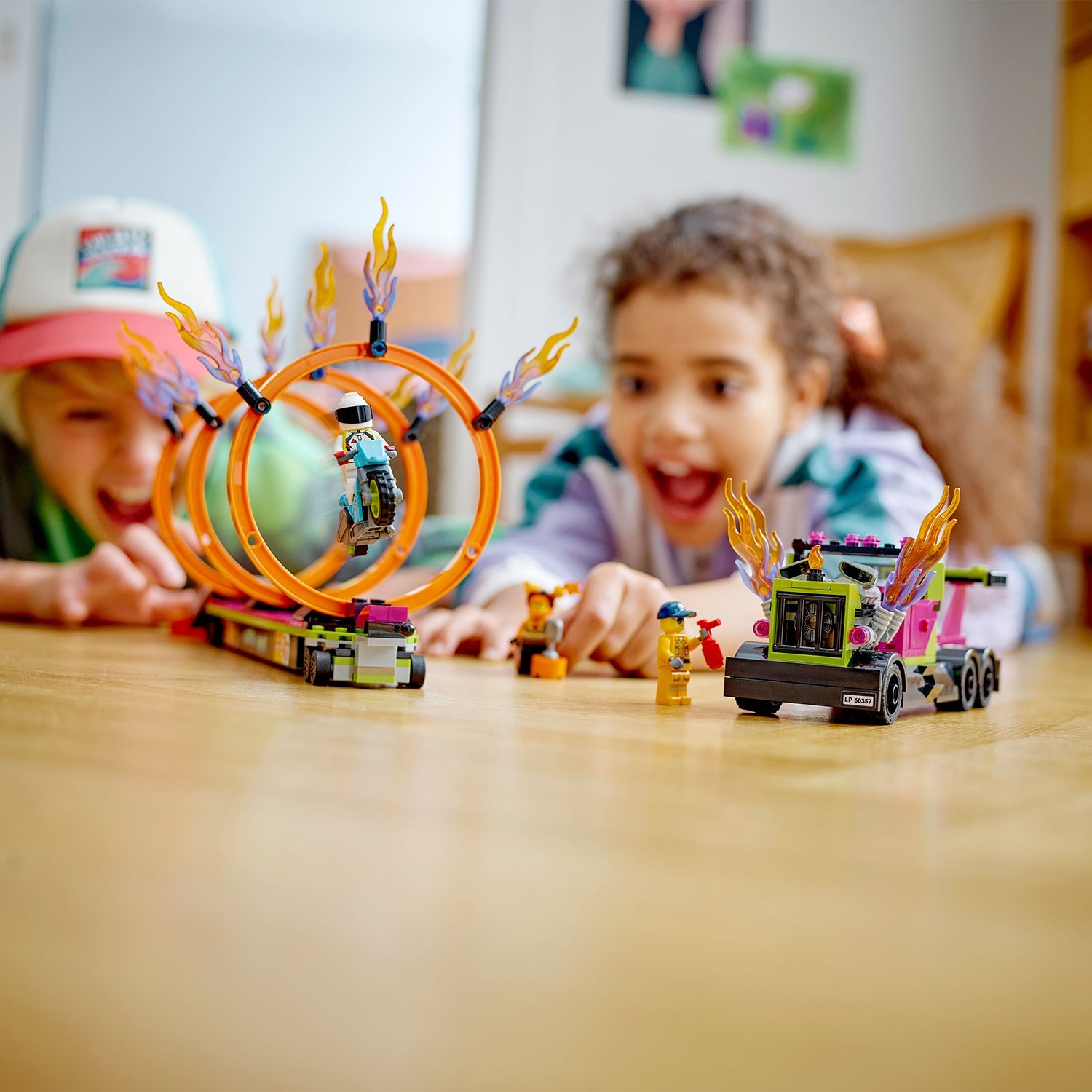 City Stunt Truck & Ring of Fire Challenge