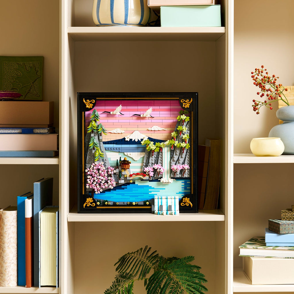 Art Japanese Cherry Blossom Landscape