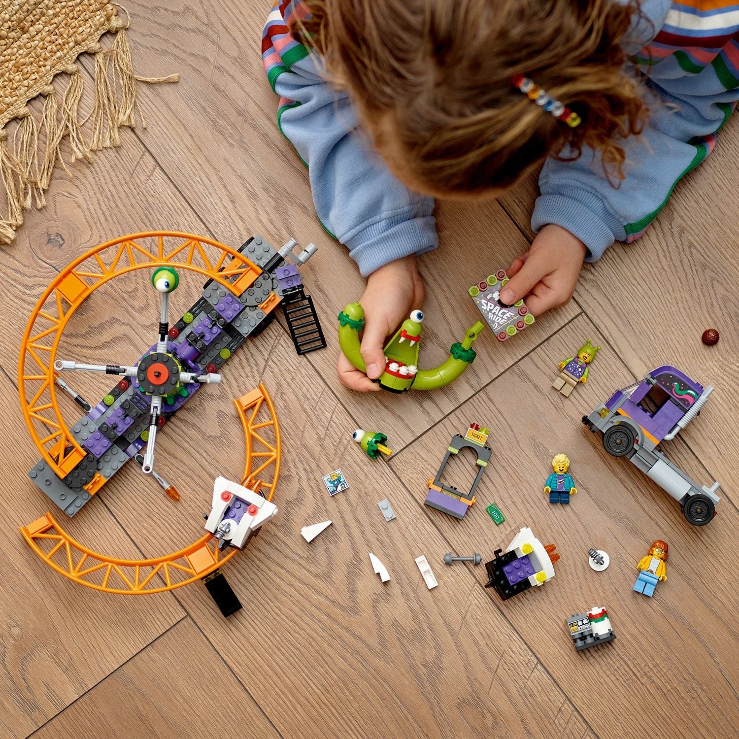 City Space Ride Amusement Truck