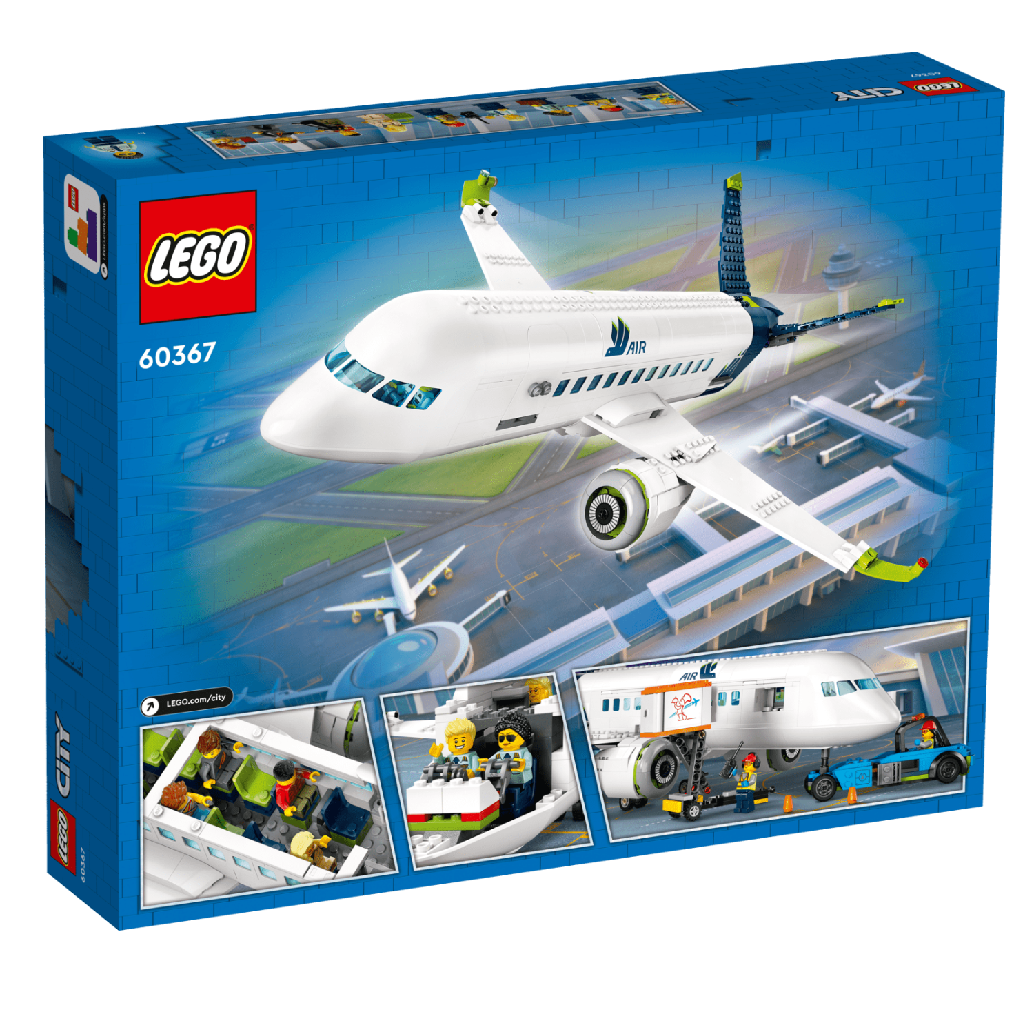 City Passenger Airplane