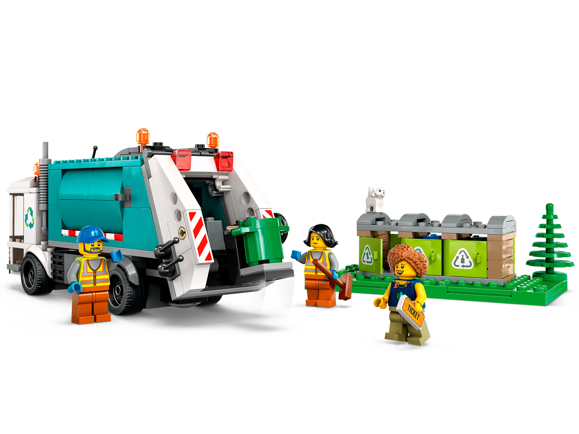City Recycling Truck