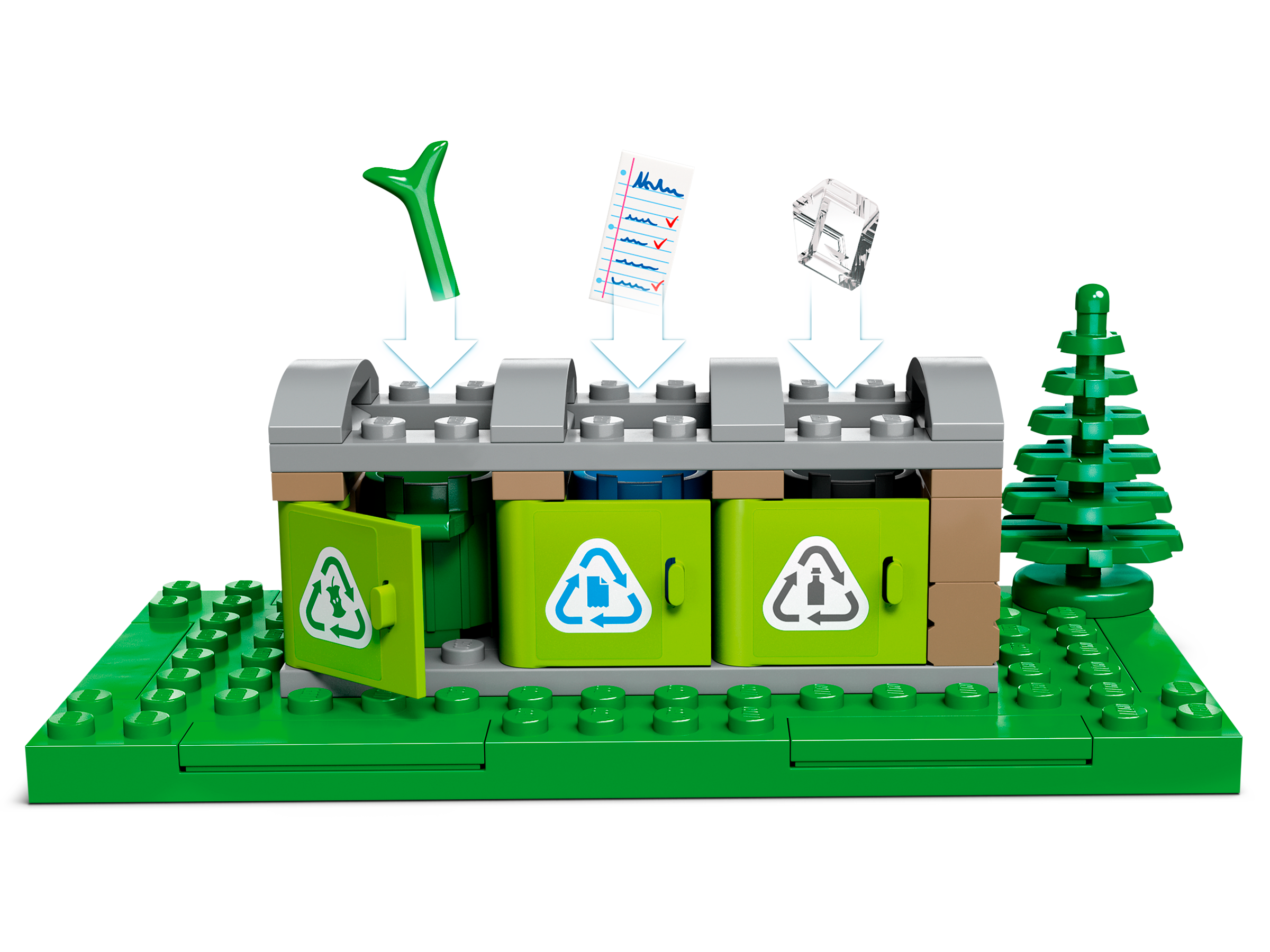 City Recycling Truck