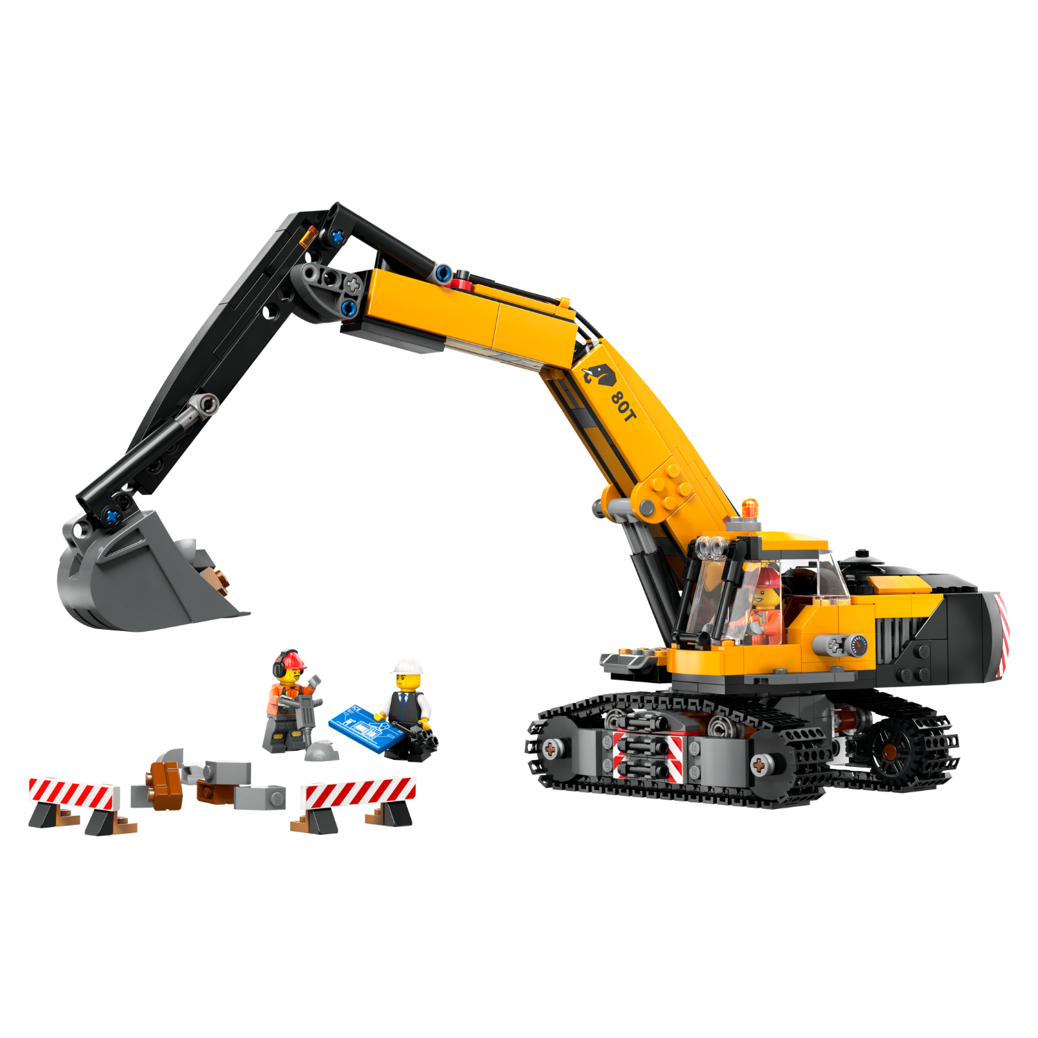 City Yellow Construction Excavator