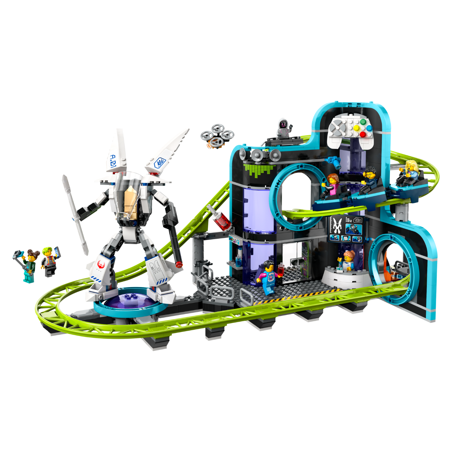 City Robot World Roller-Coaster Park