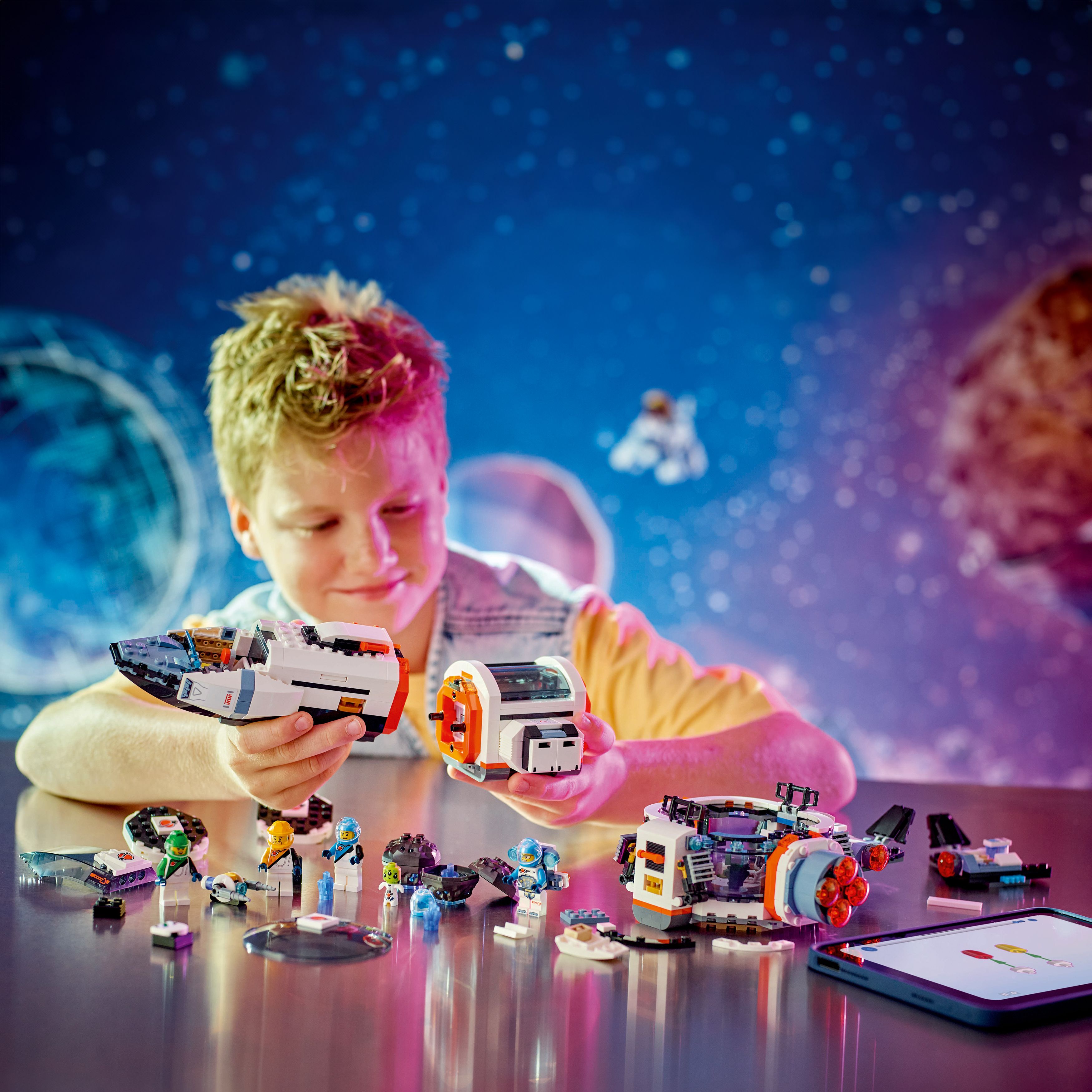 City Modular Galactic Spaceship