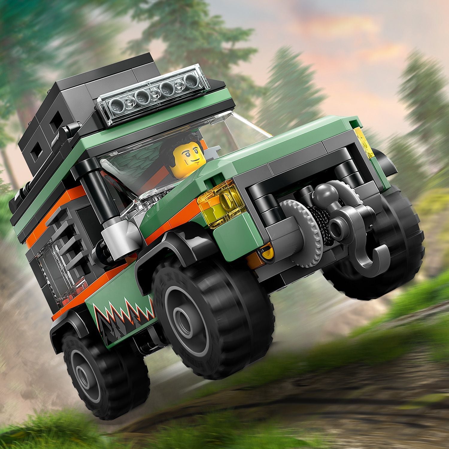 City Off-Road 4x4 Mountain Truck