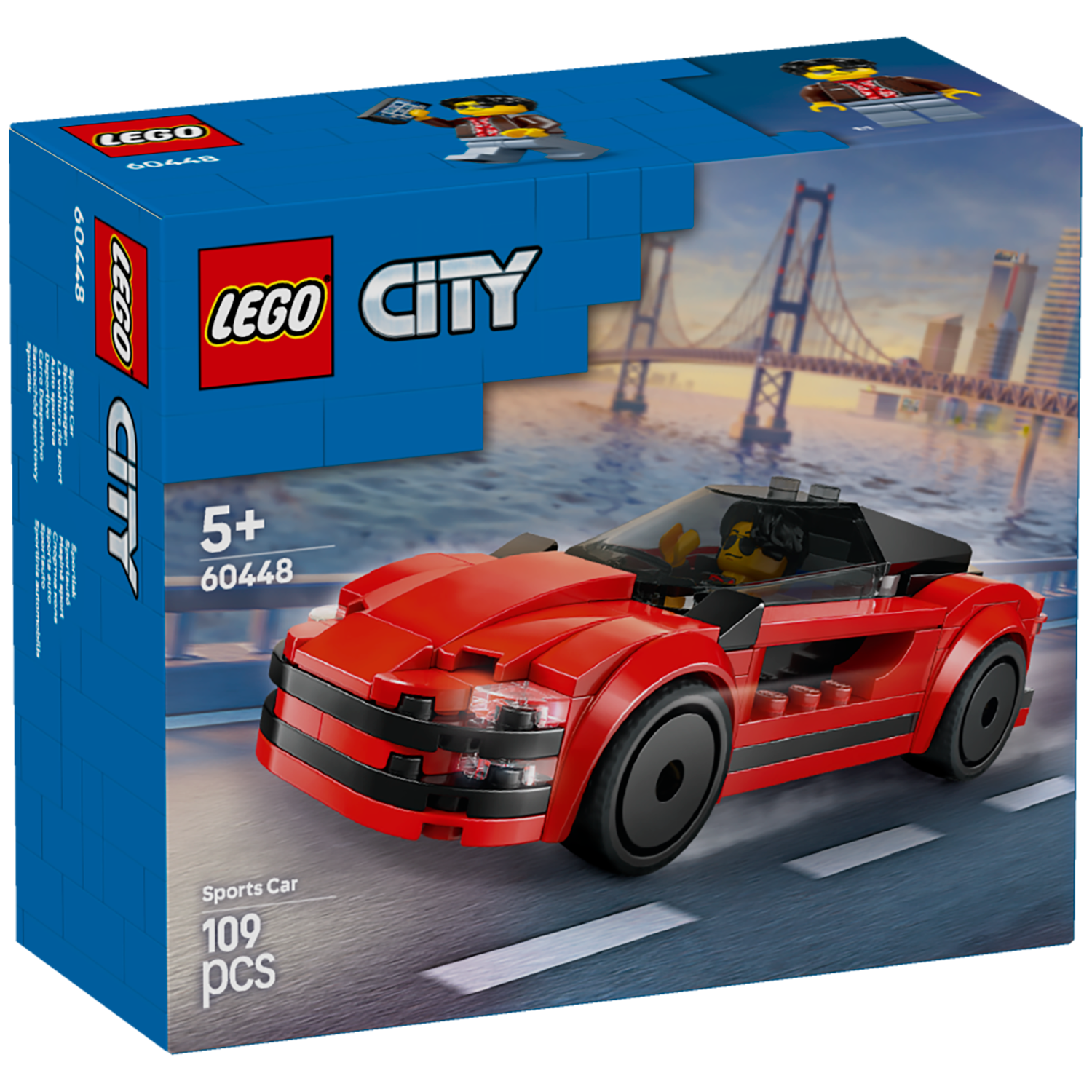 City Red Sports Car