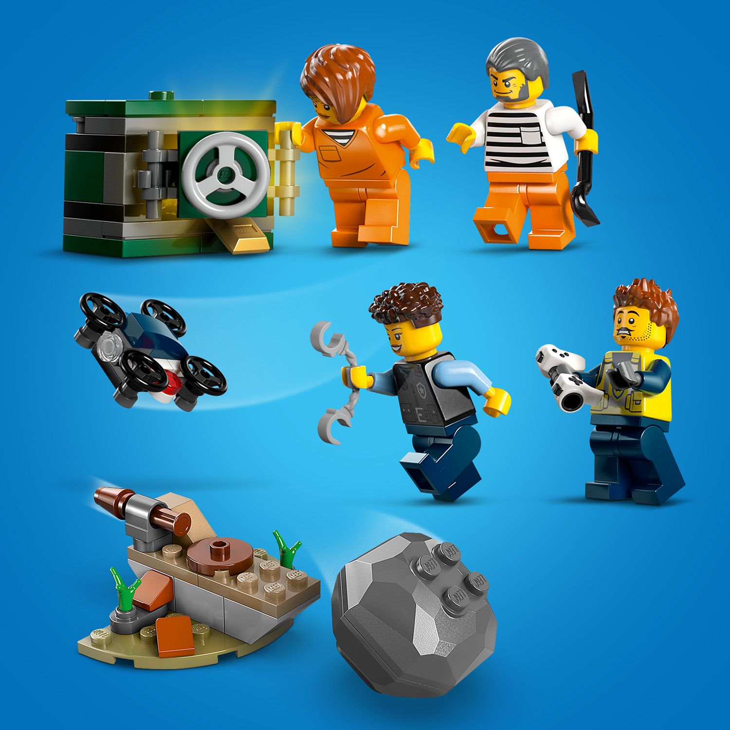 City Off-Road Police Car Chase