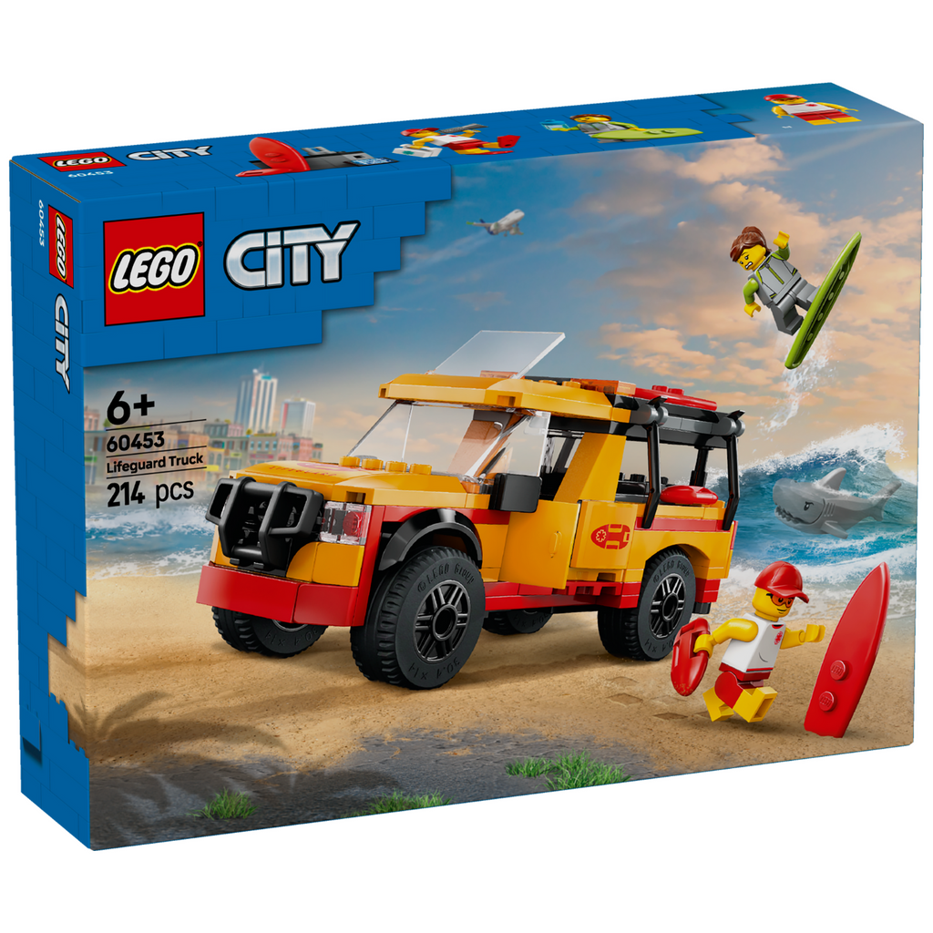 City Lifeguard Beach Rescue Truck