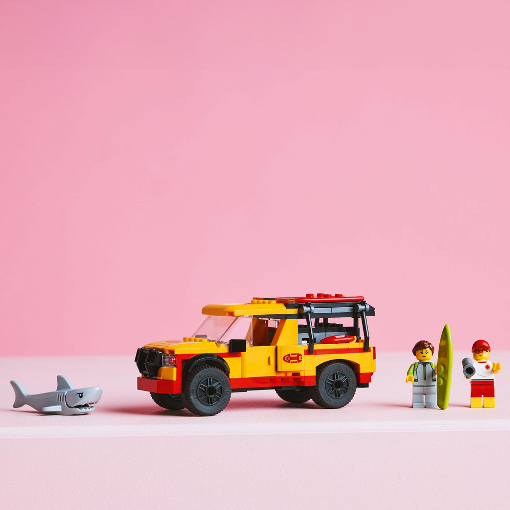 City Lifeguard Beach Rescue Truck