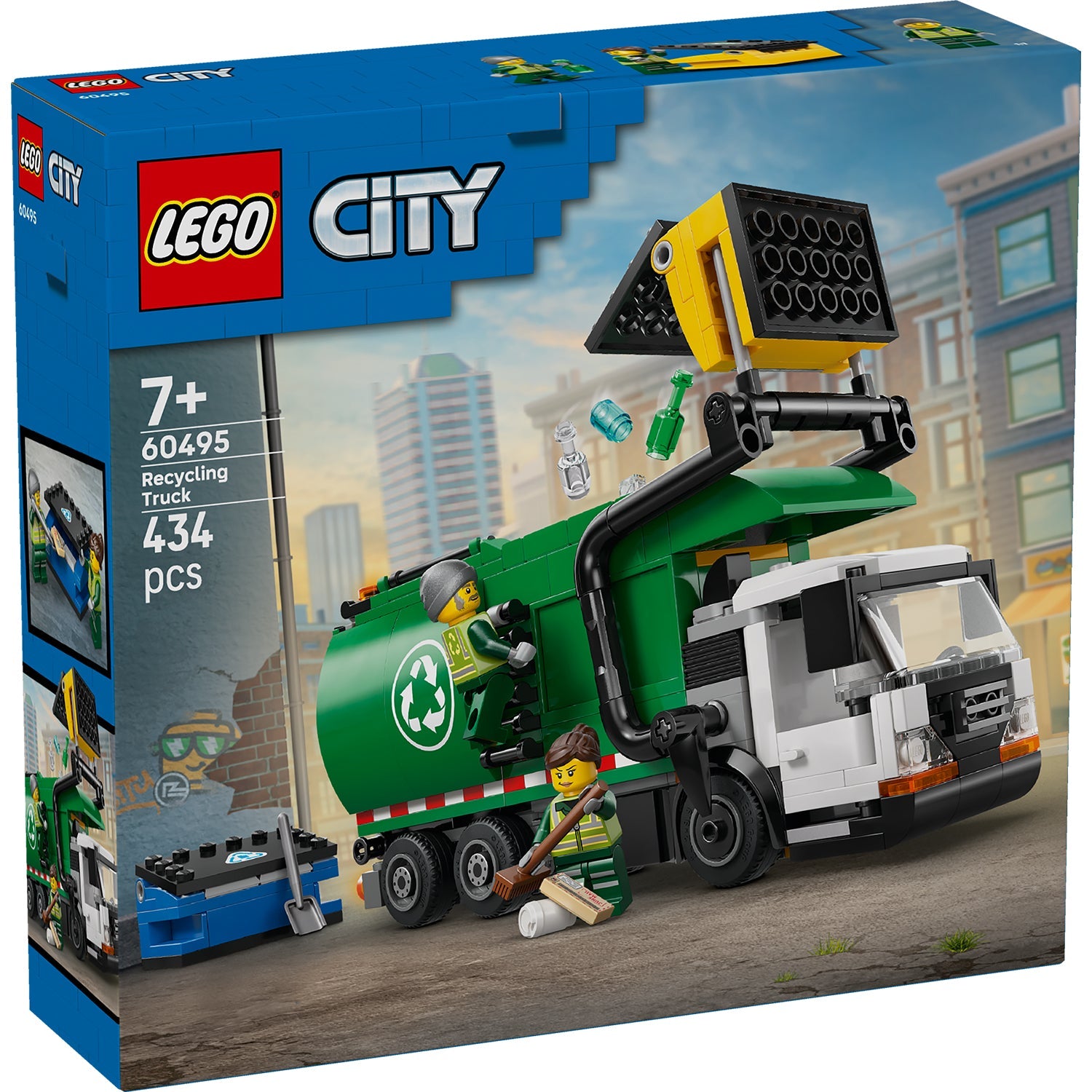 City Recycling Truck