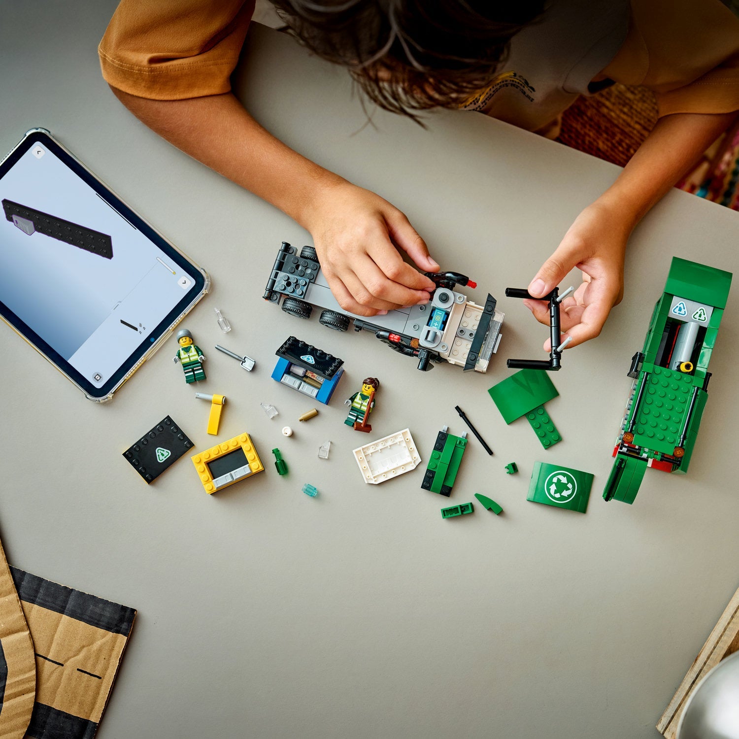 City Recycling Truck