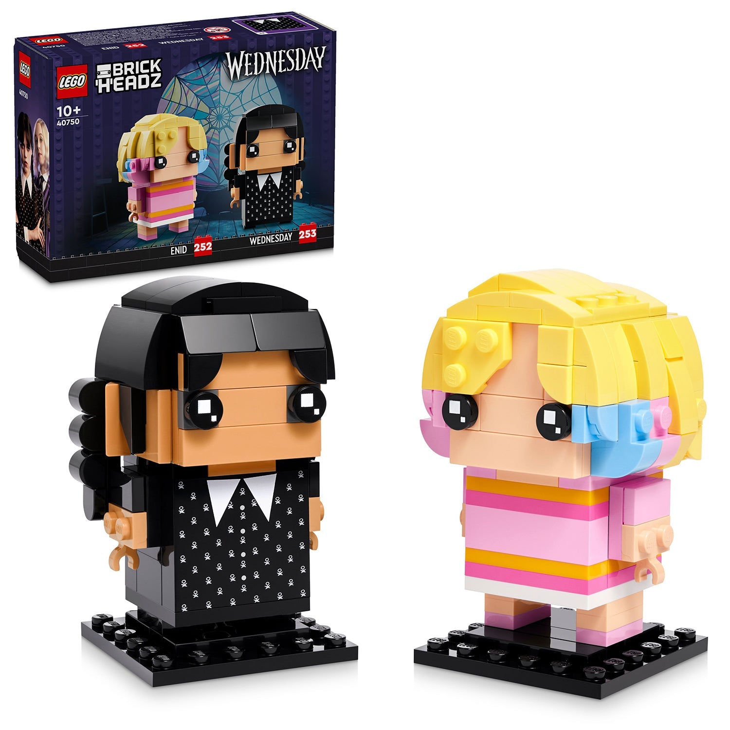 BrickHeadz™ Wednesday & Enid