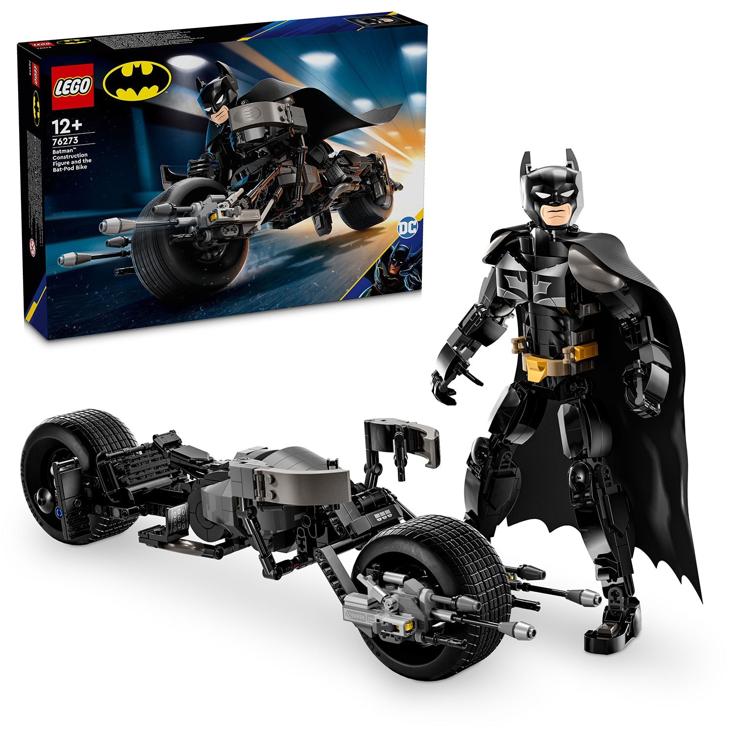 DC Batman™: Batman Construction Figure & the Bat-Pod Bike
