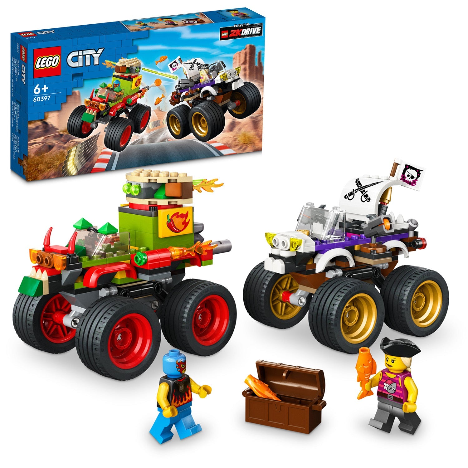 City Monster Truck Race