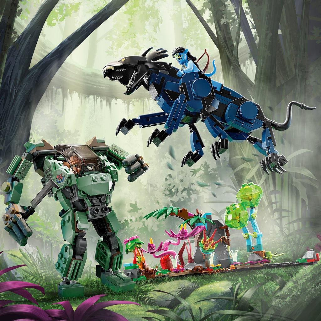 Avatar™ Neytiri & Thanator vs. AMP Suit Quaritch