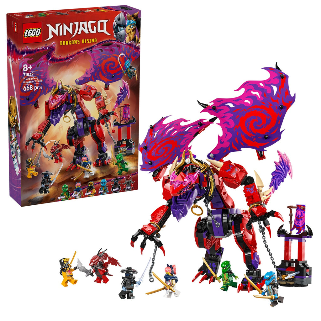 NINJAGO® Thunderfang Dragon of Chaos