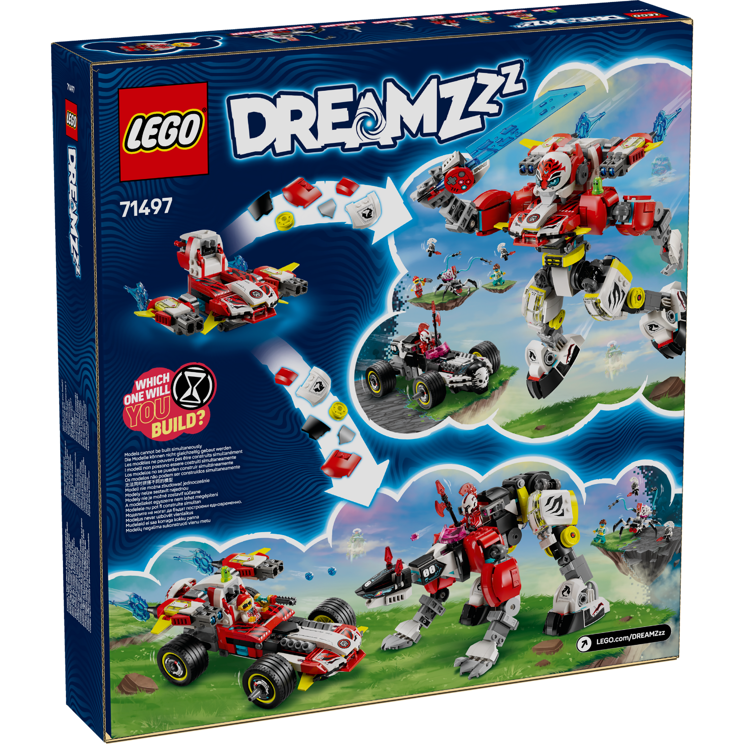 DREAMZzz™ Cooper’s Tiger Mech & Zero’s Hot Rod Car