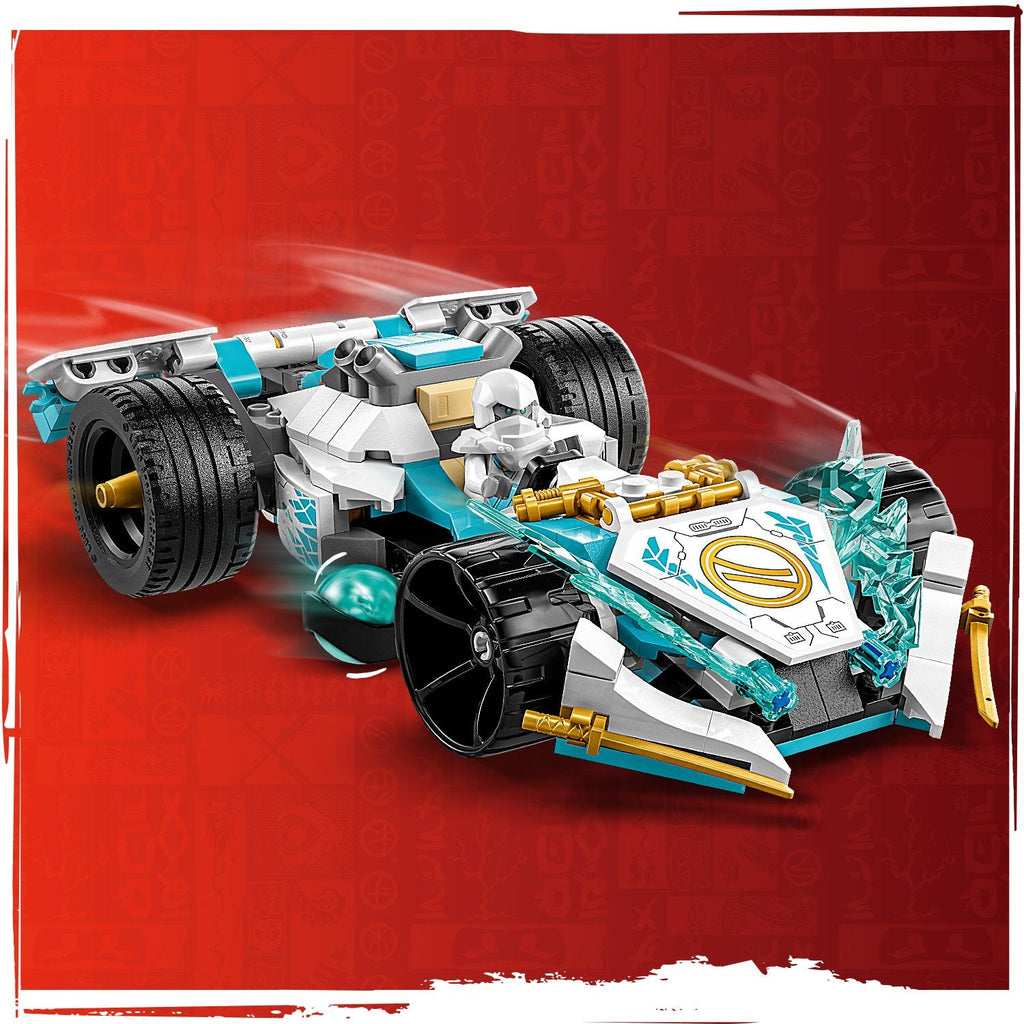NINJAGO® Zane’s Dragon Power Spinjitzu Race Car
