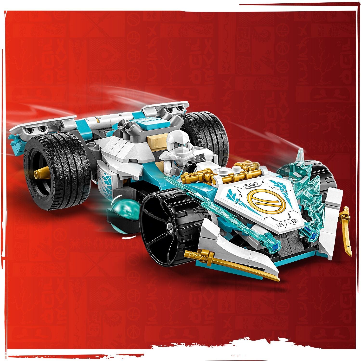 NINJAGO® Zane’s Dragon Power Spinjitzu Race Car