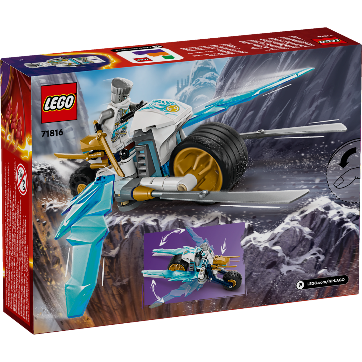 NINJAGO® Zane's Ice Motorcycle