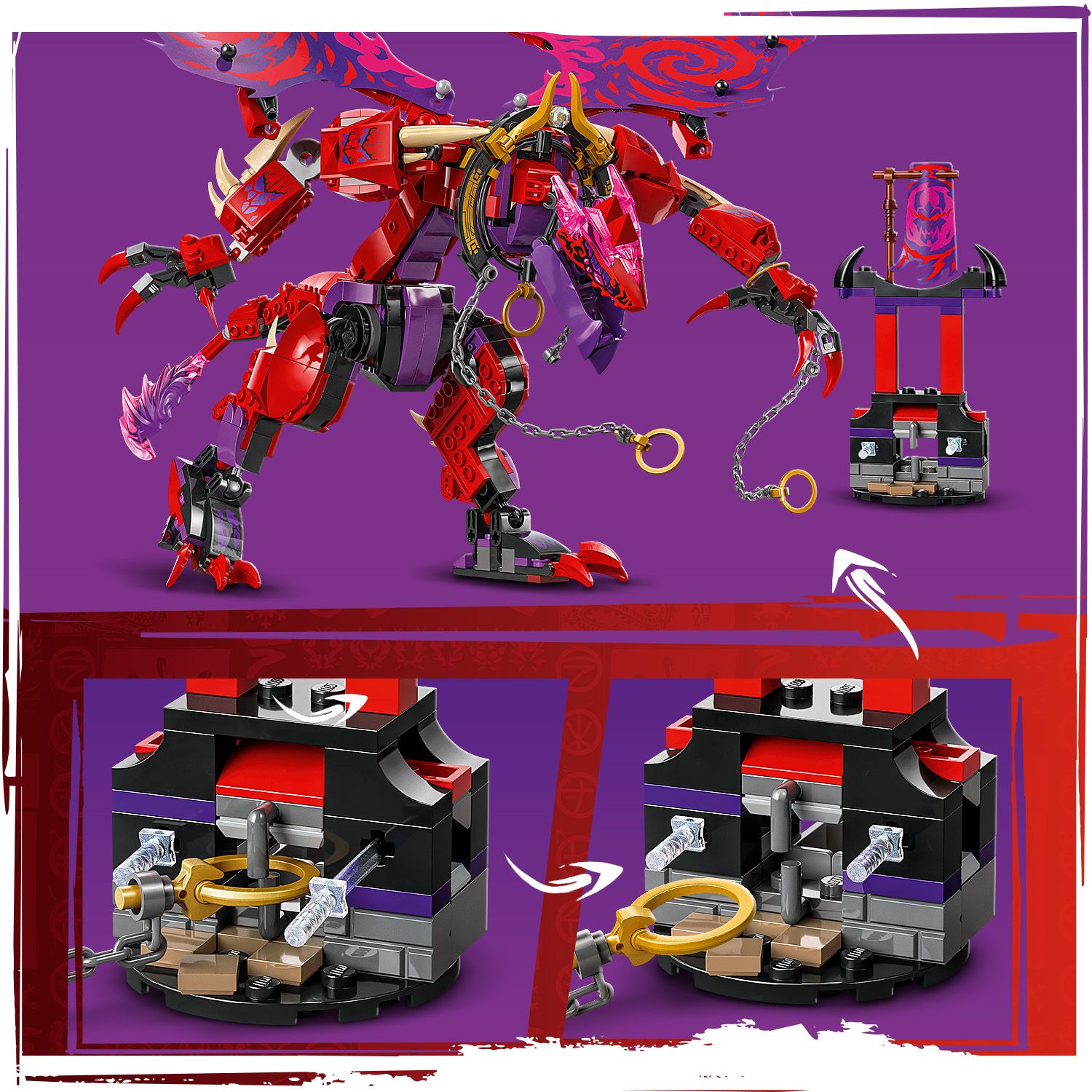 NINJAGO® Thunderfang Dragon of Chaos