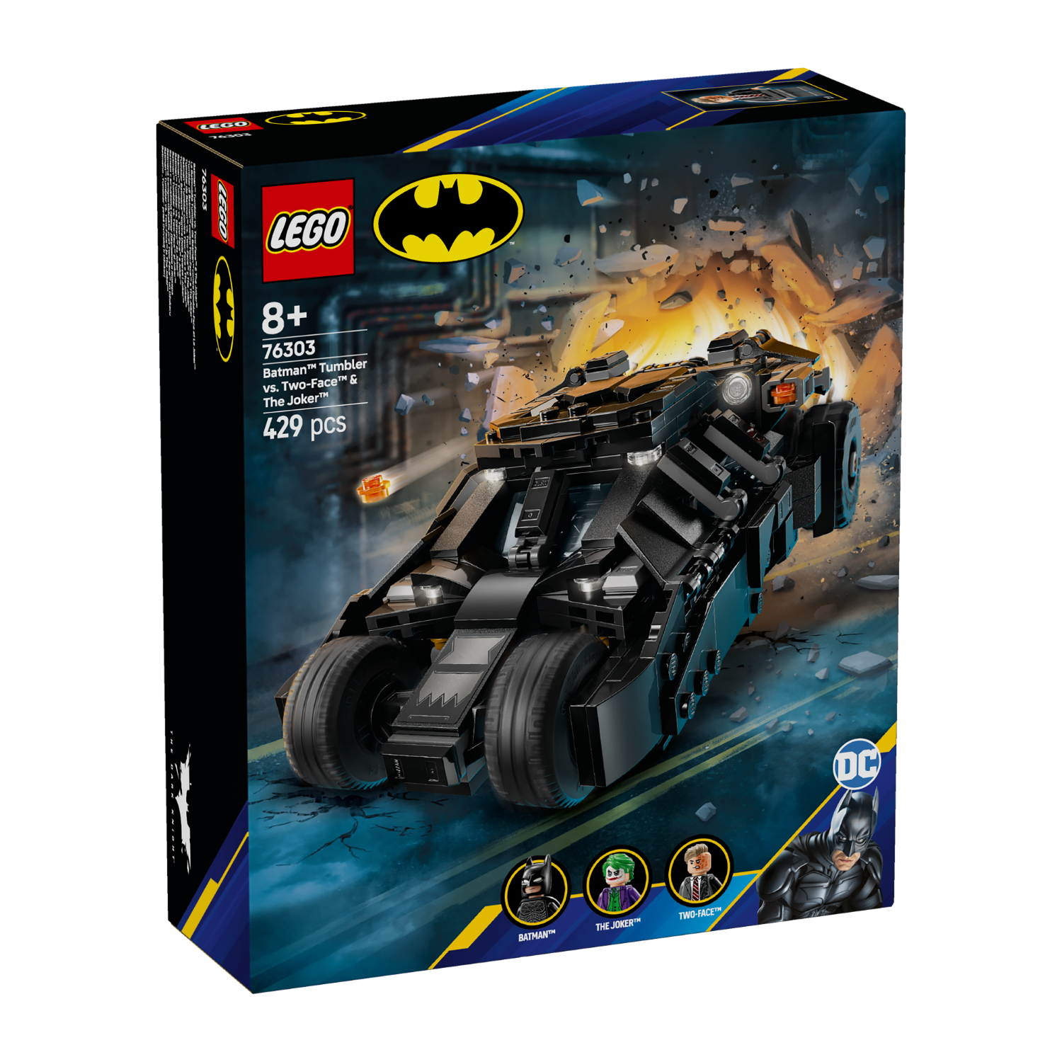 DC Batman™: Batman Tumbler vs. Two-Face™ & The Joker™