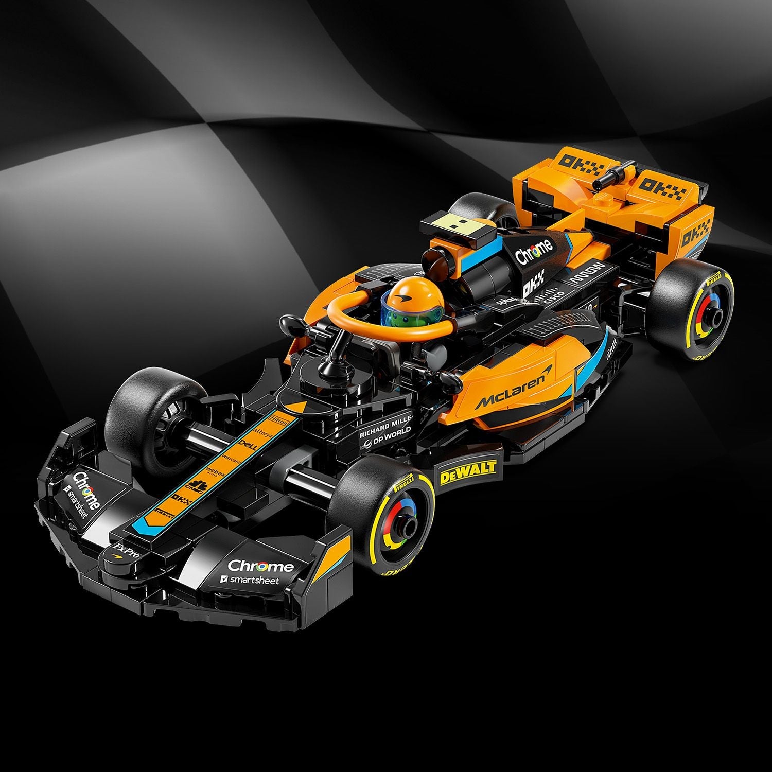 Speed Champions 2023 McLaren Formula 1 Race Car