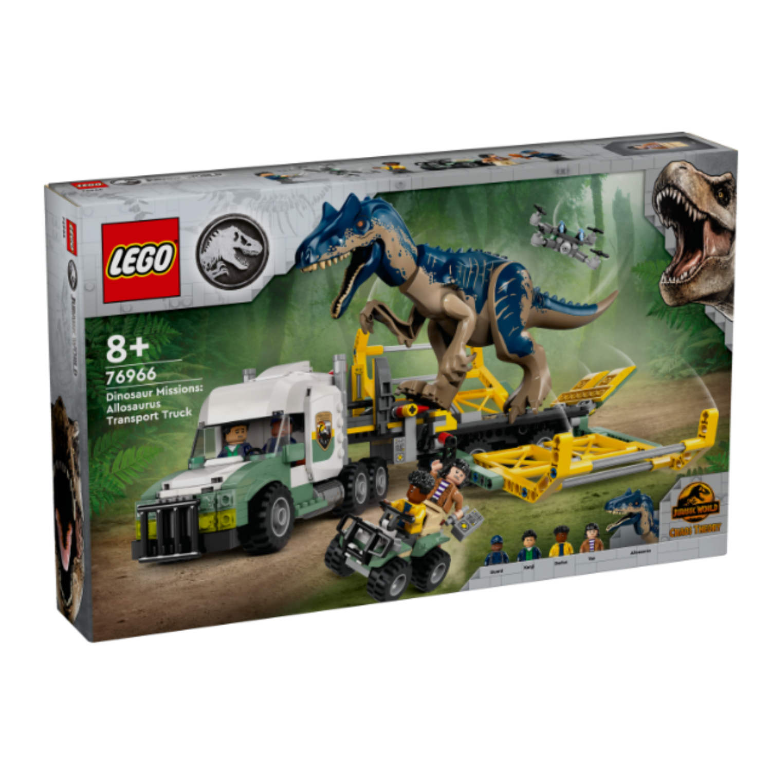 Jurassic World™ Dinosaur Missions: Allosaurus Transport Truck