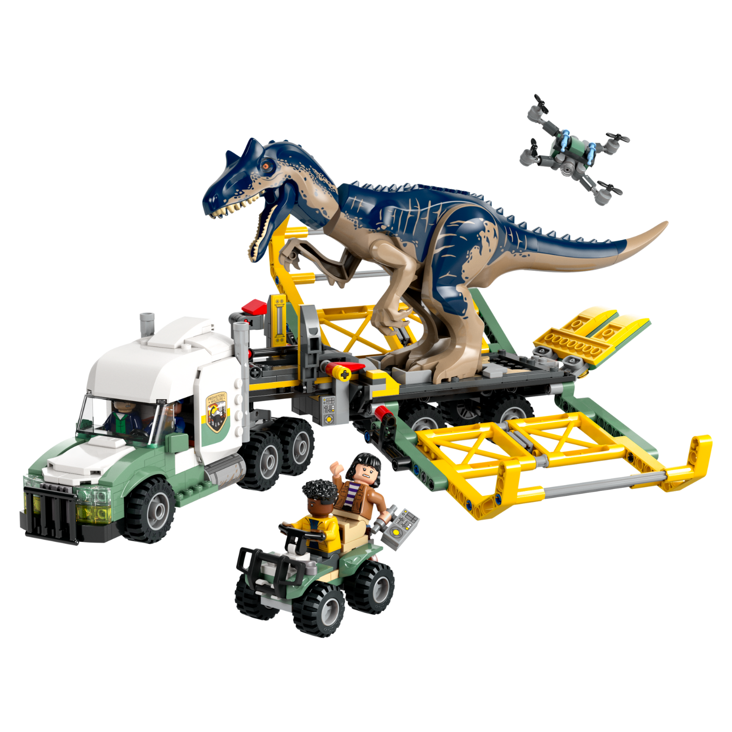 Jurassic World™ Dinosaur Missions: Allosaurus Transport Truck