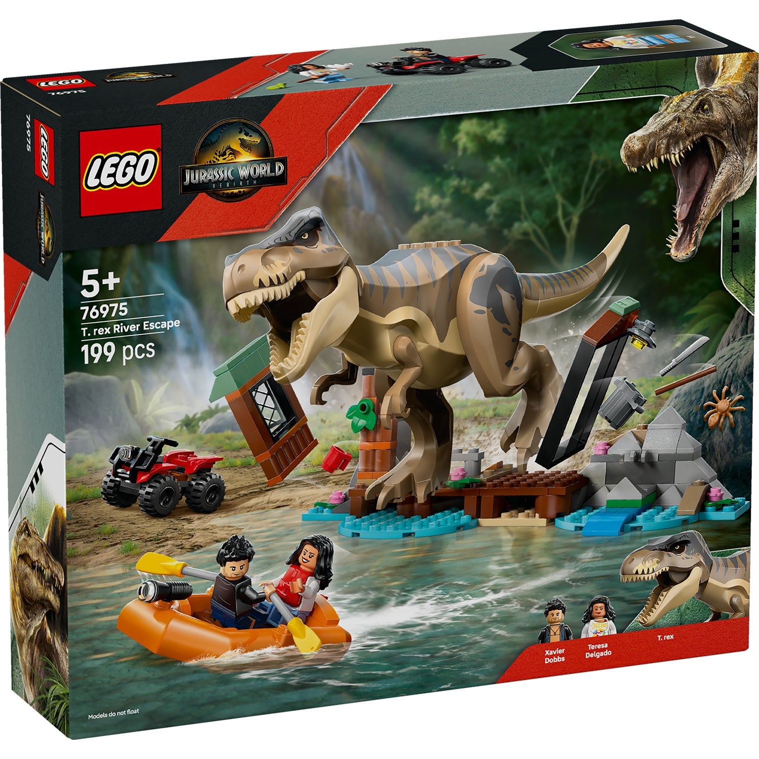 Jurassic World T. rex River Escape