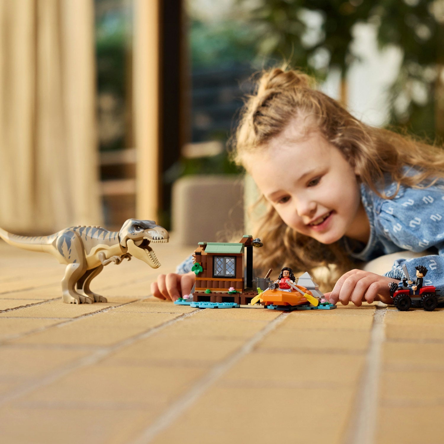 Jurassic World T. rex River Escape