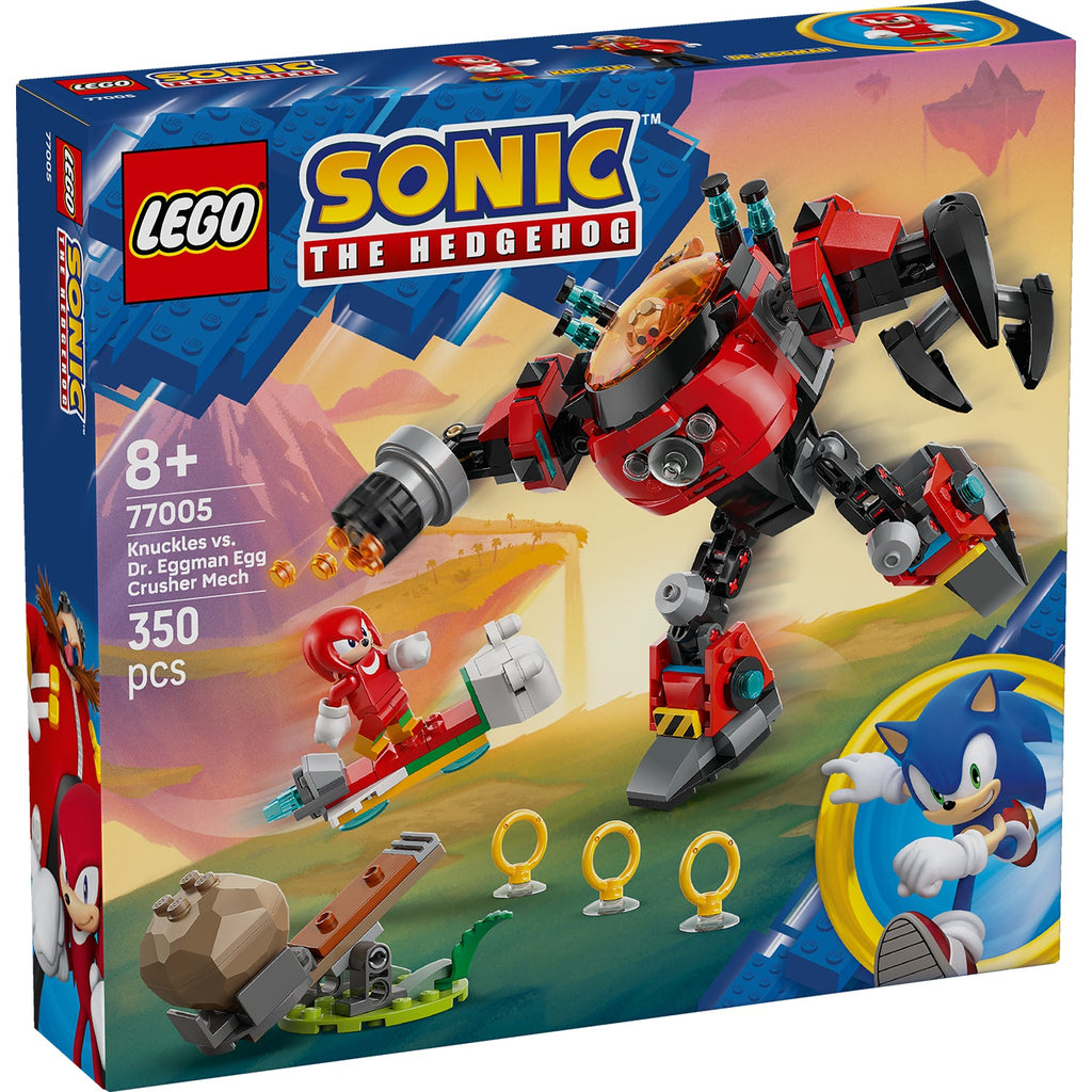 Sonic the Hedgehog™ Knuckles vs. Dr. Eggman Egg Crusher Mech