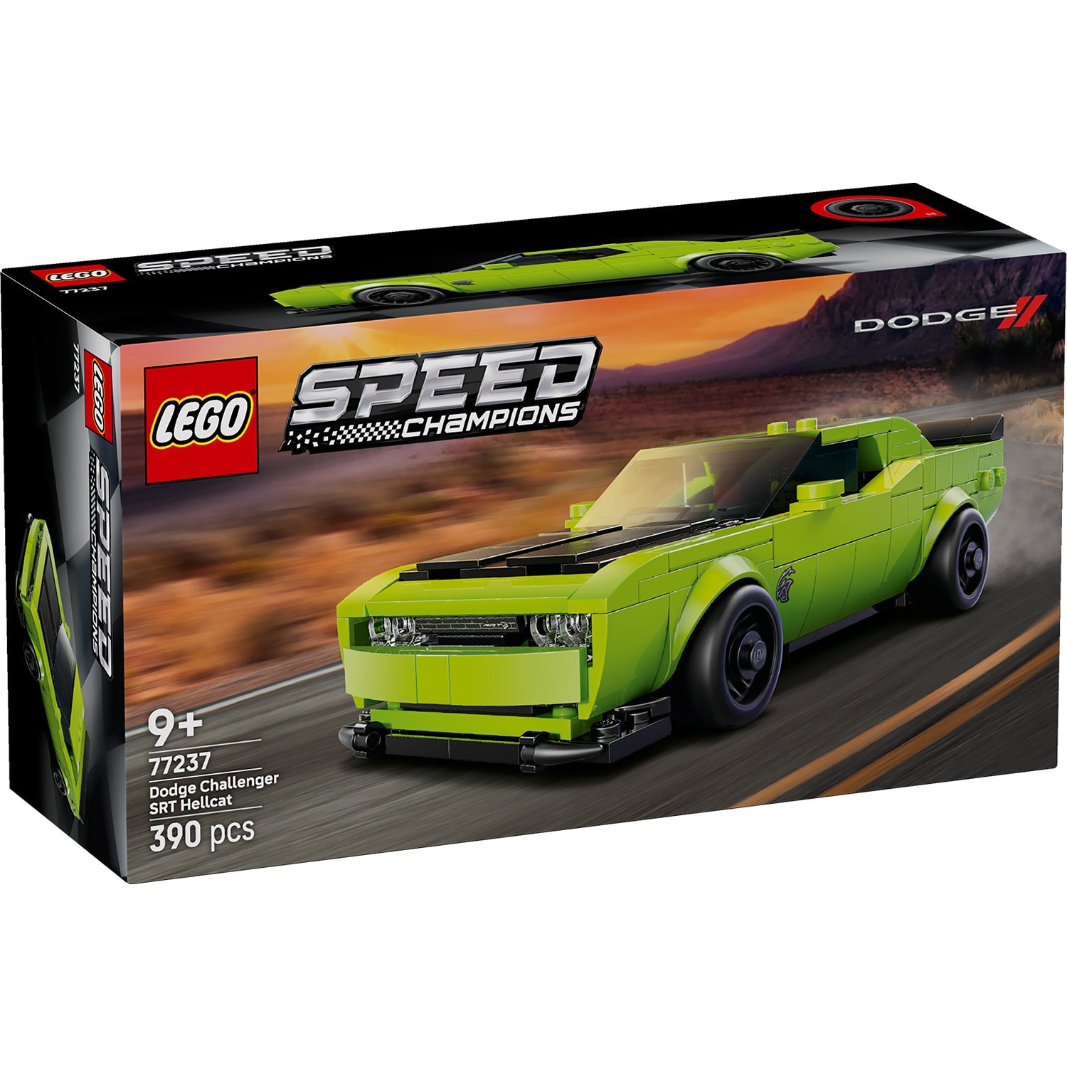 Speed Champions Dodge Challenger SRT Hellcat Sports Car