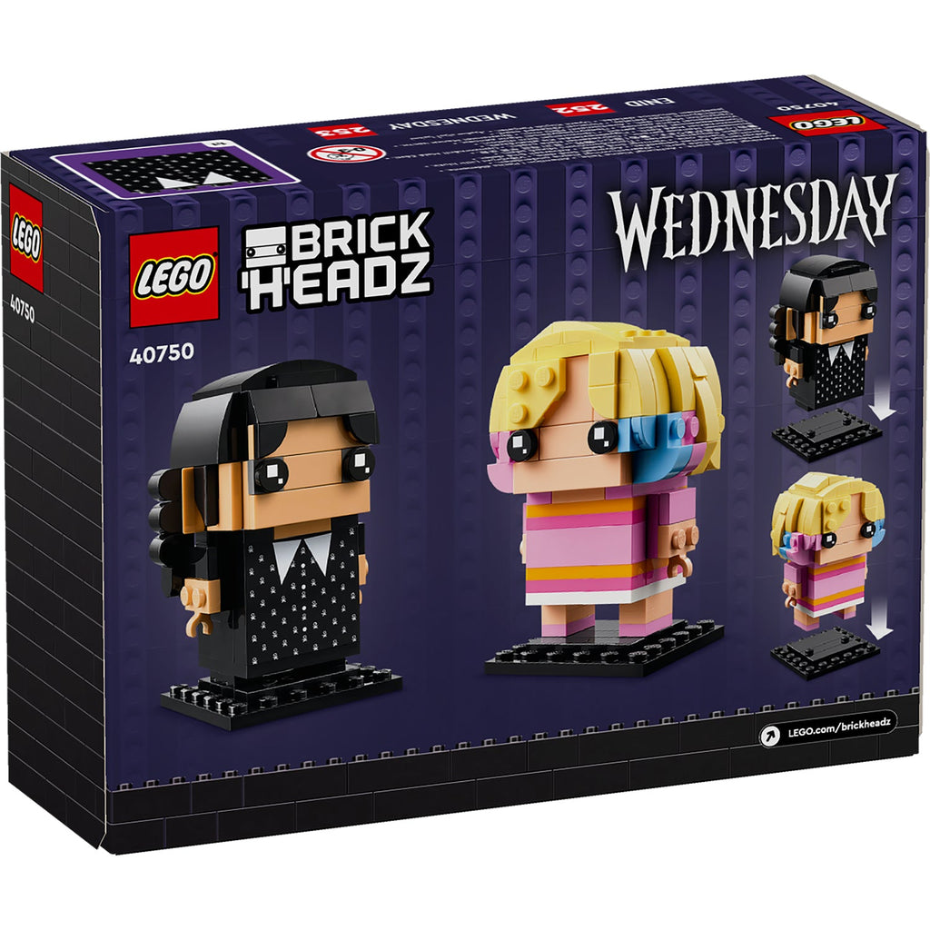 BrickHeadz™ Wednesday & Enid