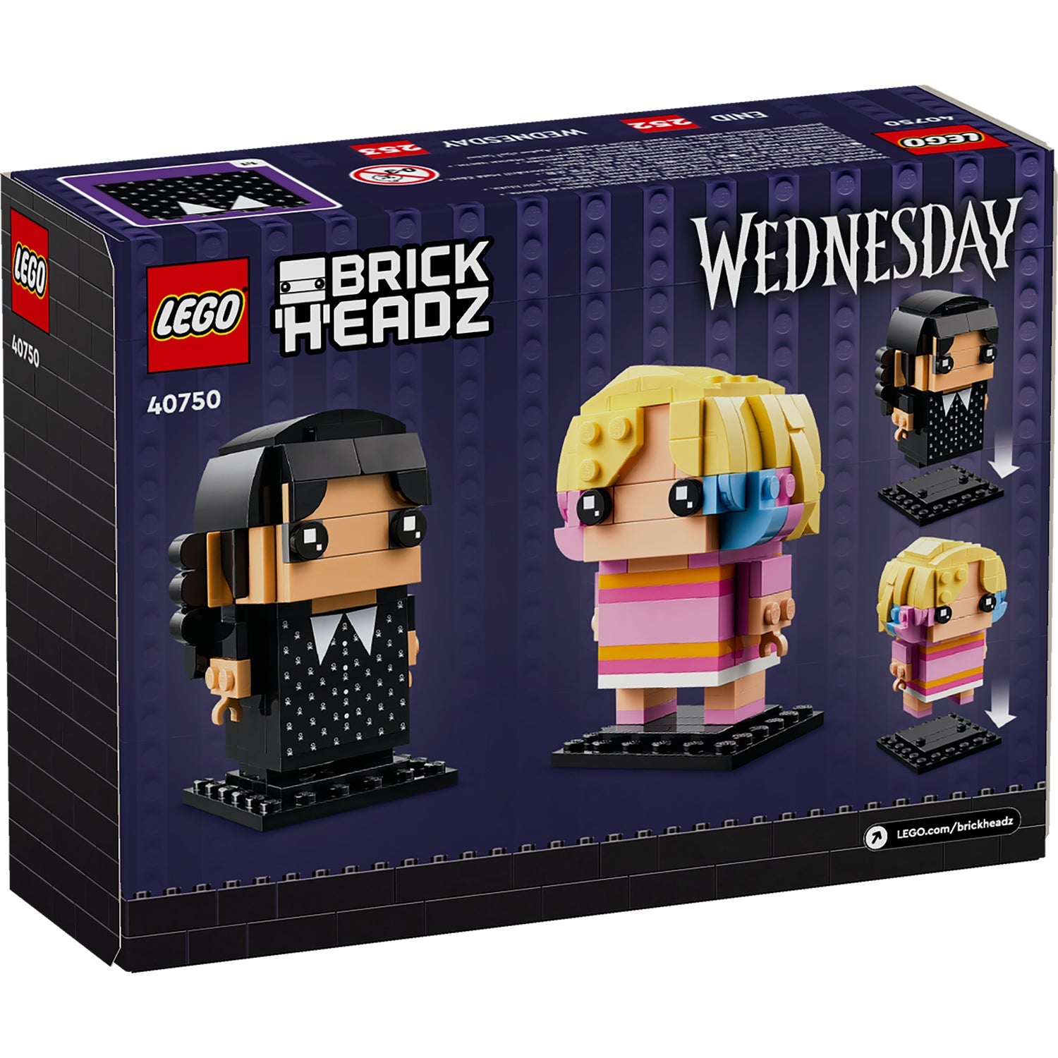 BrickHeadz™ Wednesday & Enid