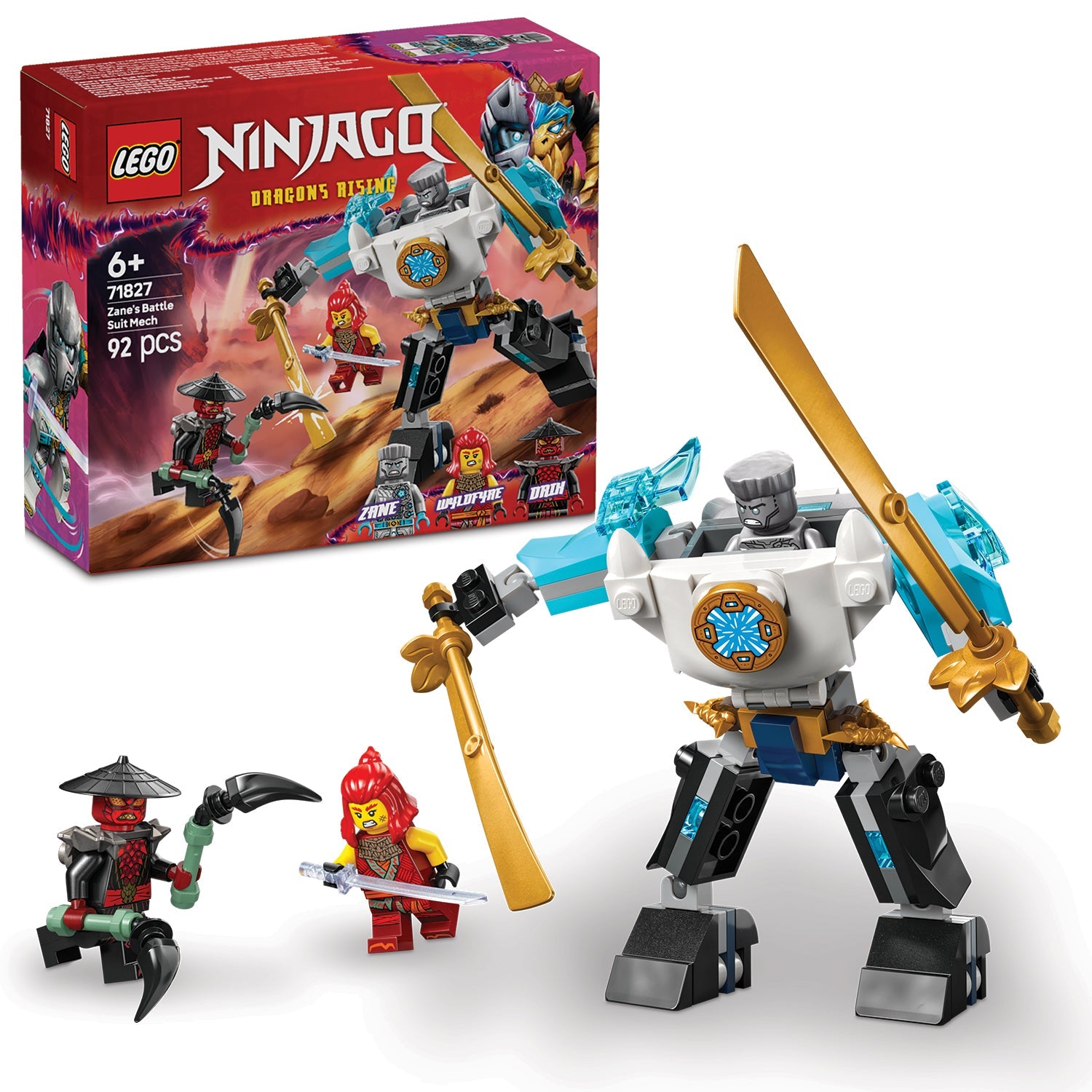 NINJAGO® Zane’s Battle Suit Mech