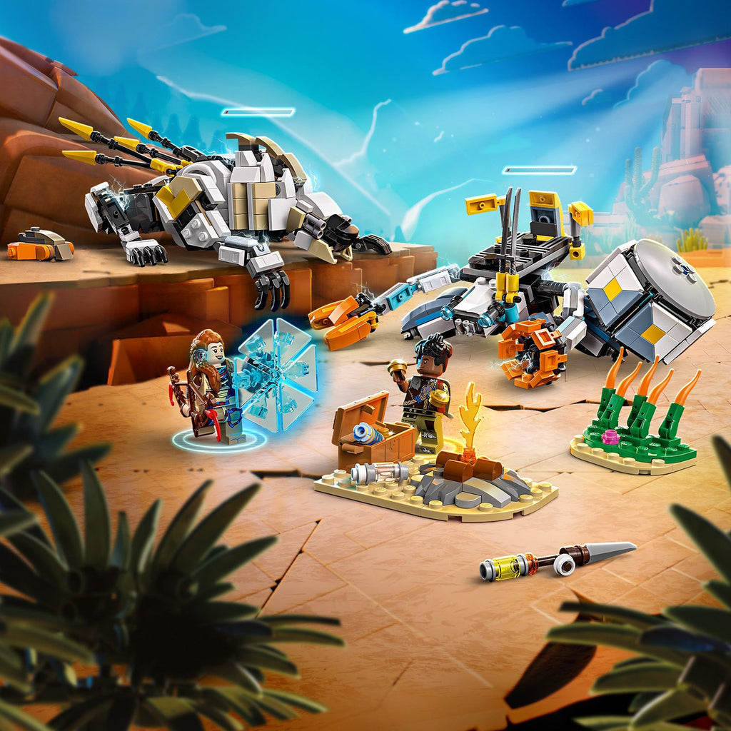 Horizon Adventures™ Aloy & Varl vs. Shell-Walker & Sawtooth