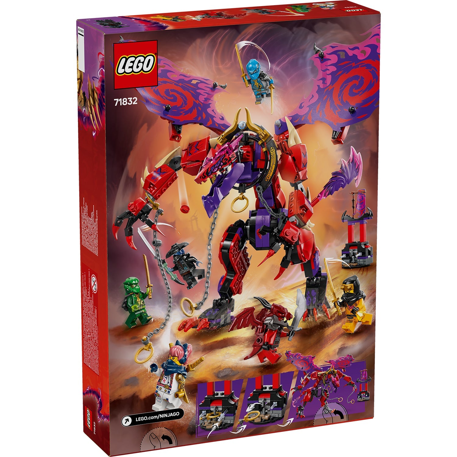 NINJAGO® Thunderfang Dragon of Chaos