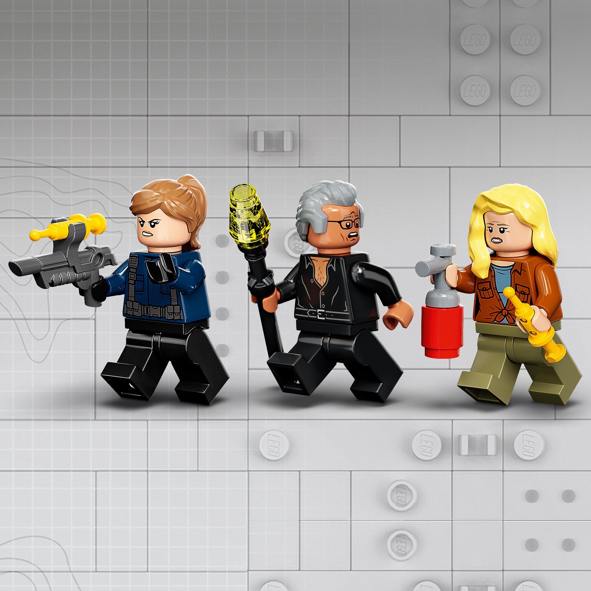 Jurassic World Pyroraptor & Dilophosaurus Transport