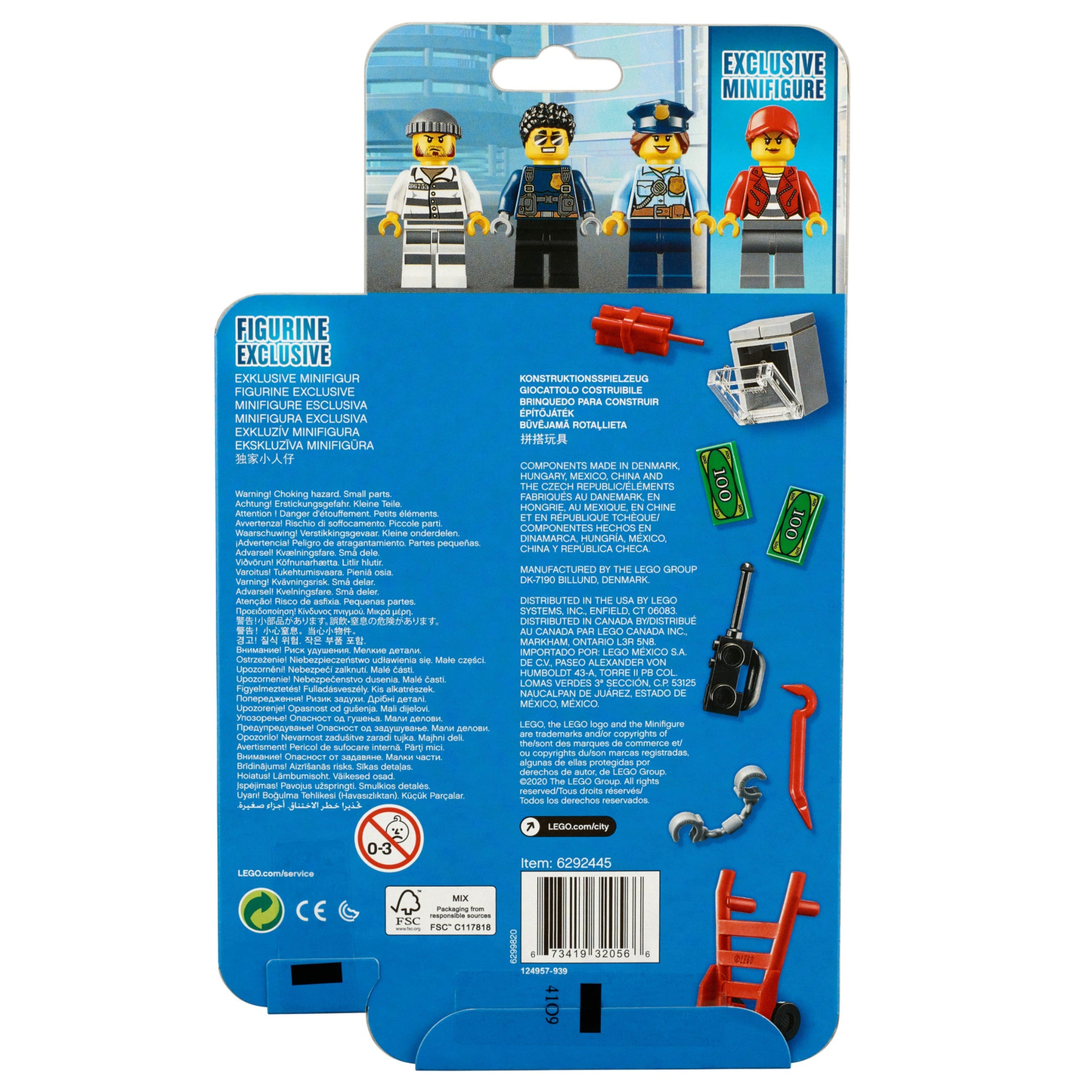 Minifigures Police MF Accessory Set