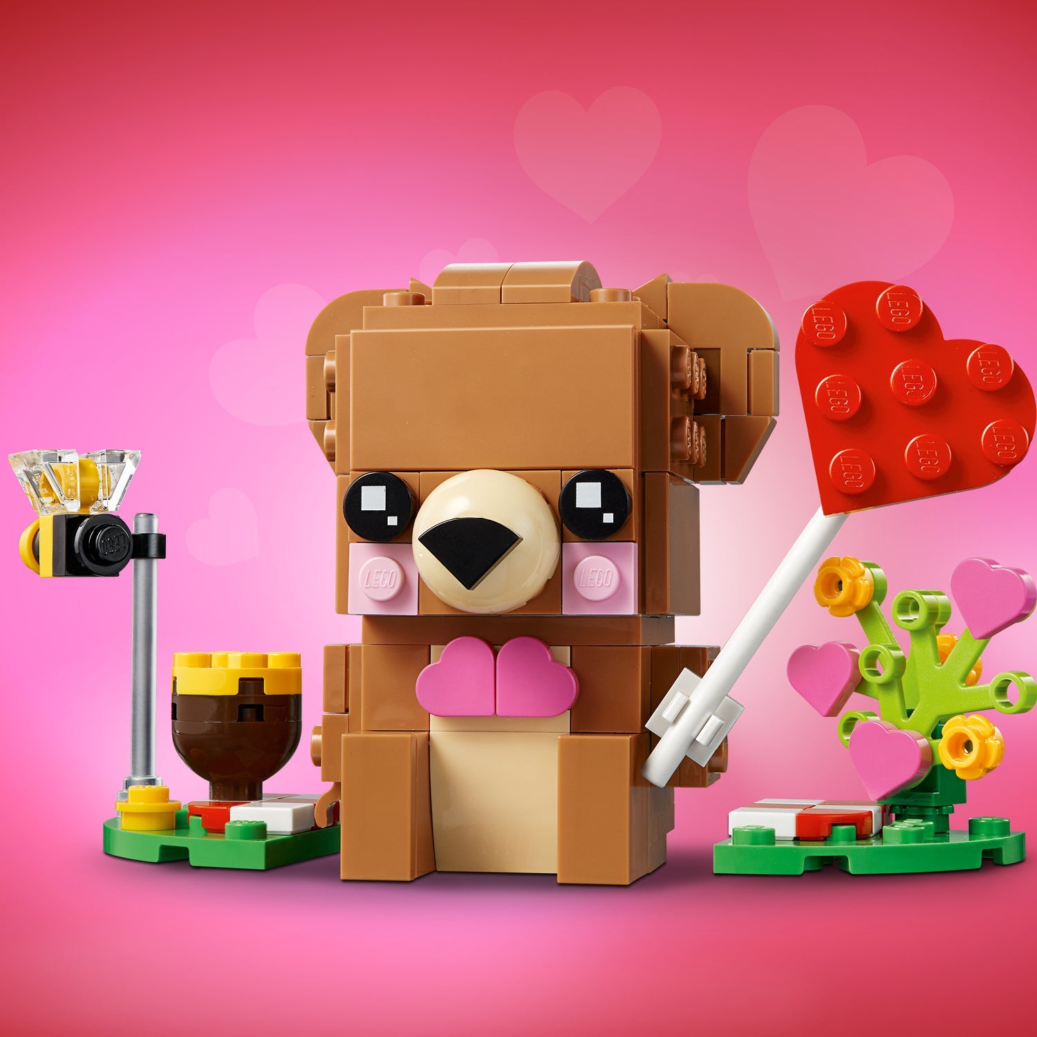 BrickHeadz™ Valentines Bear