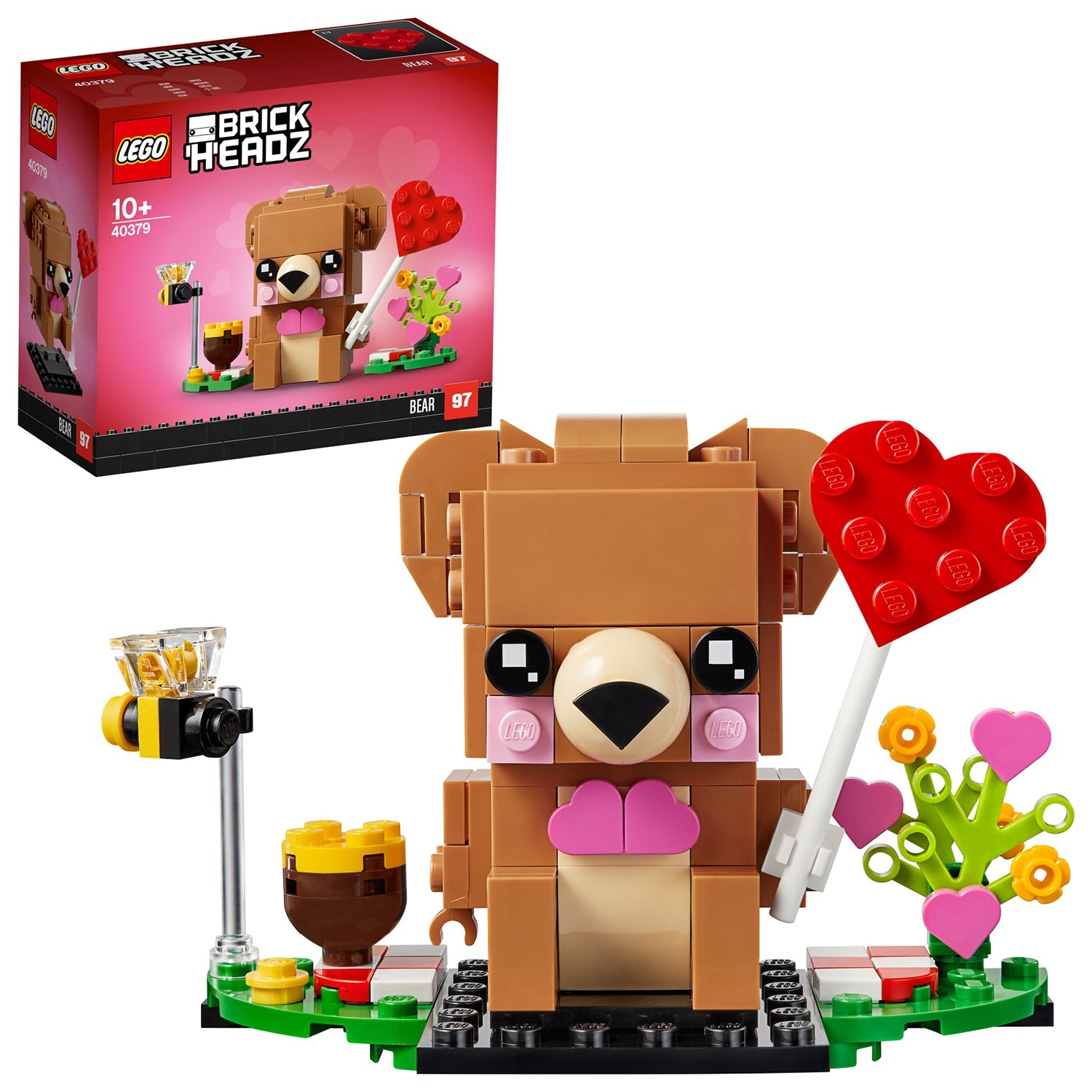 BrickHeadz™ Valentines Bear